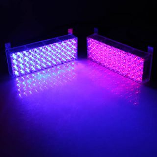 USD $ 22.69   4 6W 48 LED Red and Blue Light LED Flash Lamps for Car
