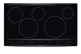 New Electrolux Black 36 36 inch Induction Hybrid Cooktop EW36CC55GB