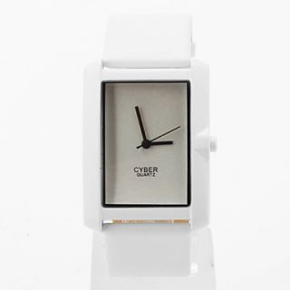 USD $ 6.49   Unisex PU Analog Quartz Wrist Watch gz1043 (White),
