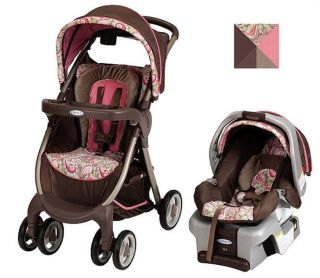 New Graco Baby FastAction Fold Travel System Stroller Jacqueline