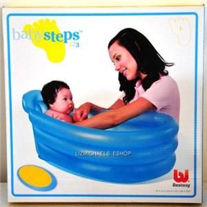 WOW Bestway Inflatable Baby Bath Tub Portable Travel