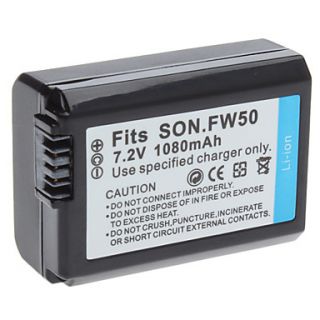 Digital Video Batteria Sostituire FW50 Sony per Sony NEX NEX3 (7,2 V