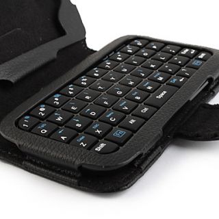 Mini tastiera QWERTY 49 tasti, ricaricabile, Bluetooth V2.0 2.4GHz con