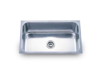  Sinks PL 868 30 Stainless Steel Undermount Single Bowl Kitchen Sink