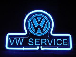 Volkswagen VW Service 3D Neon Light Sign SD252