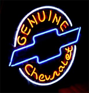 Chevrolet American Auto Beer Bar Neon Light Sign ME361