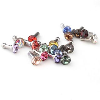 5mm Anti Dust Headphone Jack Plug for iPhone (Color Assorted)