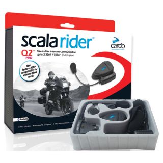 New Scala Rider Bluetooth Q2 Pro Bike to Bike Intercom