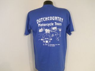  PA DUTCH COUNTRY MOTORCYCLE TOUR AMISH LANCASTER INTERCOURSE t shirt L
