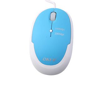 EUR € 9.56   usb mouse ottico con cavo (blu), Gadget a Spedizione
