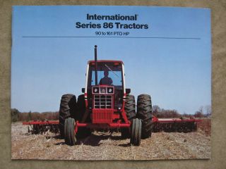 1980 International 1586 1486 1086 986 886 186 86 series Tractor