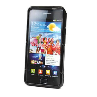 USD $ 7.57   Protective Case & Stand for Samsung i9100 (Black),