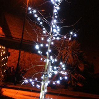 EUR € 34.21   Solar 60 LED brancos Luz de Luzes de Natal ao ar livre