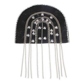 USD $ 5.59   Super Cool Polyelement Rivet Tassels Epaulet Brooch,