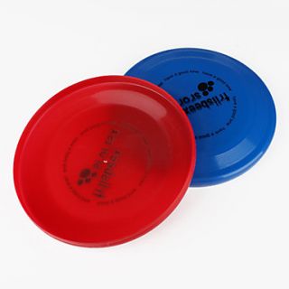 USD $ 4.59   Blue and Red Plastic Frisbee Pair,