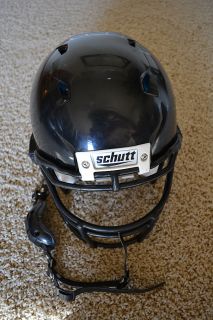 Schutt Black Football Helmet ion 4D Adult Large Used for 1 Game