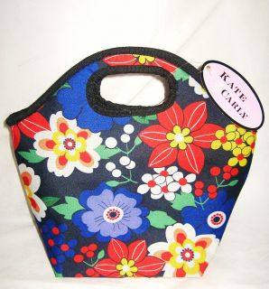Designer Style Thermal Insulated Lunch Tote Makeup Bag New Free