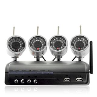   Video Surveillance System Mini IP Cameras DVR Weatherproof Wireless
