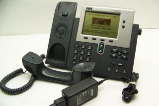 Cisco Systems IP VoIP Phone 7940 Series CP 7940G LCD Display Telephone