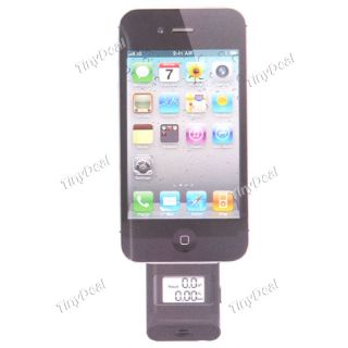 iPod iPhone Ipega Mini Digital Alcohol Breath Tester Breathalyzer MTH