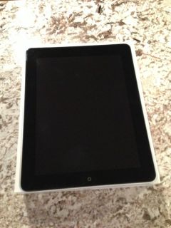 Apple iPad 1st Generation 64GB Wi Fi 9 7in Black MB294LL A