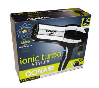 Conair Ionic Turbo Hair Styler Dryer 1875 Watt High Quality Brand New