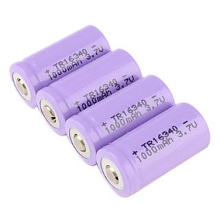 EUR € 8.64   Li ion TR 16340 (3.7V, 1000 mAh), ¡Envío Gratis para