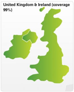 XL LIVE IQ Routes Regional   United Kingdom & Republic of Ireland