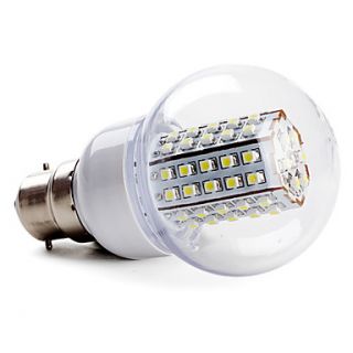 USD $ 8.99   B22 66 3528 SMD 3.5W 430LM 5500 6500K Natural White Light