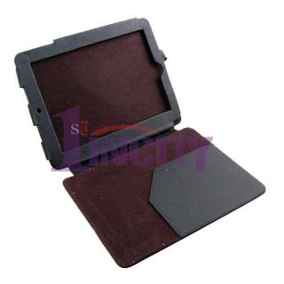 New Black 7 inch Bracket Leather Case for Apple iPad