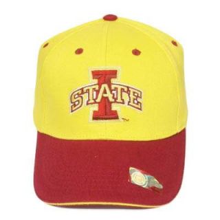 NCAA Official Iowa State Cyclones Yellow Cap Hat Adj
