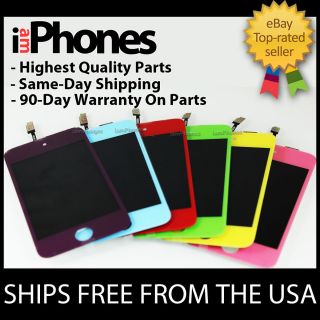 iPod Touch 4th Gen Color Conversions Repair Service Purple Red Pink
