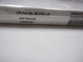 AppleCare for Apple iPhone MC255LL A at T Part No 75503