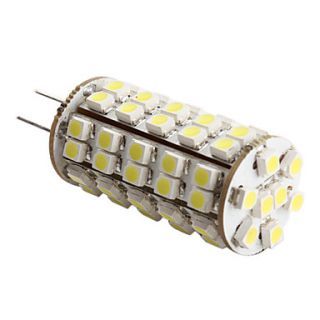 USD $ 6.29   G4 68x3528 SMD White Light LEB Bulb for Car Lamps (DC 12V