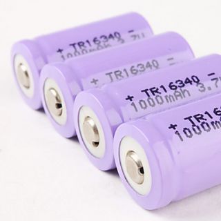 EUR € 8.64   Li ion TR 16340 (3.7V, 1000 mAh), ¡Envío Gratis para