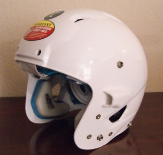 New Schutt White ion 4D Kids Youth Football Helmet Large