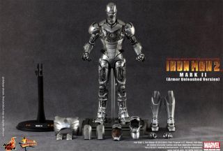 Scale Collectible Figure Iron Man Mark II Armor Unleashed