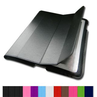 iPad 2/3 Smart Cover Slim Magnetic PU Leather Case Wake/ Sleep Stand