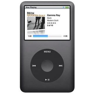 Apple iPod Classic 6th Generation Black 120 GB