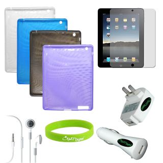 item Accessory Bundle TPU for Apple iPad 2 Wi fi 3G
