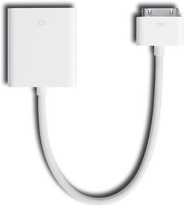 Apple A1368 iPad Dock Connector to VGA Adapter MC552ZM A