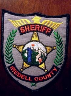 Iredell County Sheriffs Office North Carolina Uniform Patch Used