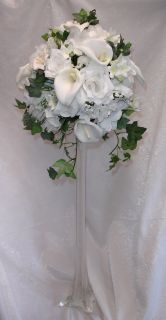  Centerpieces Custom Colors Silk Roses Wedding Flowers Reception