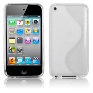  Clear Accessory TPU Cover Skin Case for Apple iPod Touch 4th