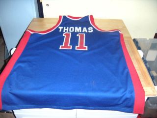 Isiah Thomas Mitchell and Ness Detroit Pistons Jersey