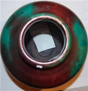 Pottery Jar in The Raku Style Marty Isom Artist