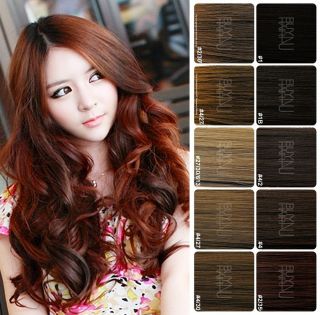  Clip in Wavy Curly Hair Extensions Hairpiece Long New 10 Colors