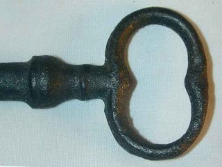 Unusual Vintage Skelton Key Cast or Forged Iron 1