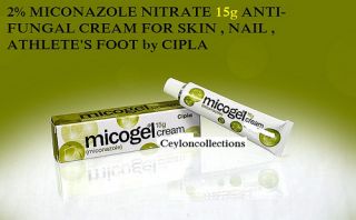  Skin Cream Miconazole Nitrate 2 for Athletes Foot Jock Itch