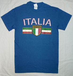 Italy Italia Italian t shirt soccer olympics calcio futbol fussball